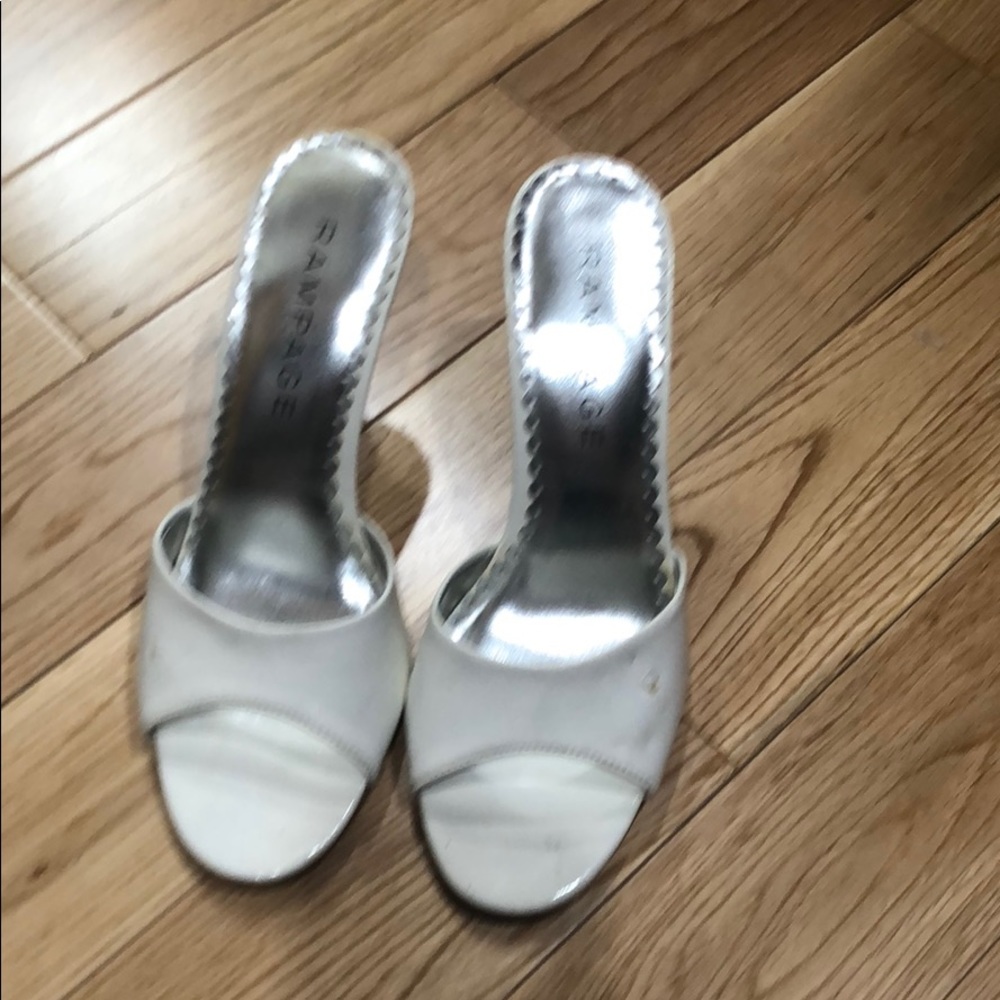 Open toe heel